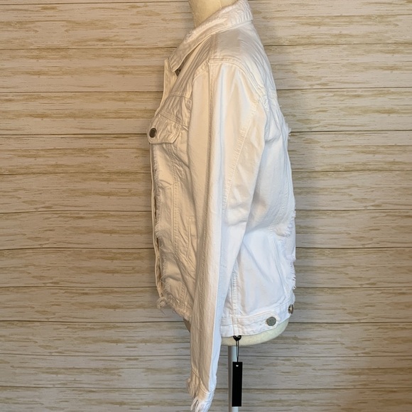 BLANK NYC White Denim Jacket - Picture 4 of 10